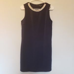 Cynthia Rowley Blue Beaded Neck Dress Size Small